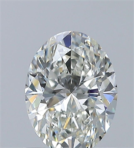 Picture of Natural Diamond 0.70 Carats, Oval with  Cut, H Color, VS2 Clarity and Certified by GIA