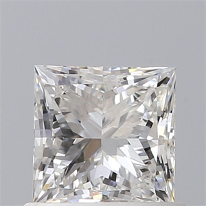 Picture of Natural Diamond 0.70 Carats, Princess with  Cut, E Color, VVS1 Clarity and Certified by GIA