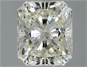 Natural Diamond 1.61 Carats, Radiant with  Cut, K Color, VS2 Clarity and Certified by GIA