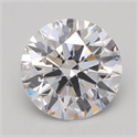 Del inventario de diamantes de laboratorio, 1.19 quilates, Redondo , Color F, claridad VVS1 y certificado IGI