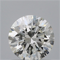 Natural Diamond 0.72 Carats, Round with Excellent Cut, G Color, VVS1 Clarity and Certified by IGI