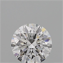 Diamante Natural 0.44 quilates, Redondo , Color D, claridad VVS2 y certificado GIA