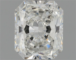Picture of Natural Diamond 0.72 Carats, Radiant with  Cut, H Color, VVS1 Clarity and Certified by GIA