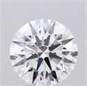 Del inventario de diamantes de laboratorio, 2.29 quilates, Redondo , Color E, claridad IF y certificado IGI
