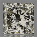 Natural Diamond 0.19 Carats, Princess with  Cut, H Color, VVS2 Clarity and Certified by GIA