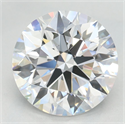 Del inventario de diamantes de laboratorio, 2.72 quilates, Redondo , Color D, claridad VVS1 y certificado GIA