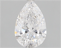 Natural Diamond 1.01 Carats, Pear with  Cut, D Color, SI2 Clarity and Certified by GIA