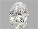Natural Diamond 1.20 Carats, Oval with  Cut, H Color, IF Clarity and Certified by GIA