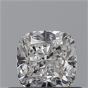 Natural Diamond 0.55 Carats, Cushion with  Cut, E Color, VVS2 Clarity and Certified by GIA