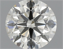 Natural Diamond 0.81 Carats, Round with Excellent Cut, I Color, VS1 Clarity and Certified by IGI