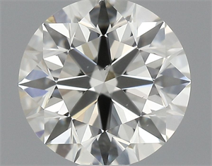 Picture of Natural Diamond 0.81 Carats, Round with Excellent Cut, I Color, VS1 Clarity and Certified by IGI