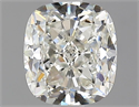 Natural Diamond 1.51 Carats, Cushion with  Cut, I Color, SI1 Clarity and Certified by GIA