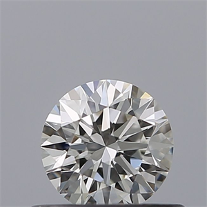 Foto Diamante Natural 0.41 quilates, Redondo , Color F, claridad IF y certificado IGI de