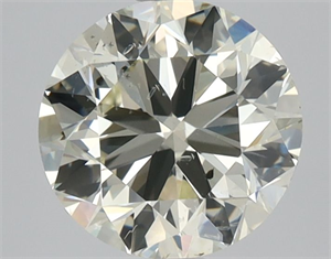 Picture of Natural Diamond 2.01 Carats, Round with Very Good Cut, M Color, SI1 Clarity and Certified by HRD