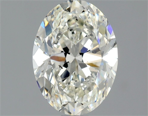 Picture of Natural Diamond 1.40 Carats, Oval with  Cut, J Color, SI1 Clarity and Certified by GIA