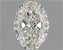 Natural Diamond 1.20 Carats, Oval with  Cut, G Color, VVS2 Clarity and Certified by GIA