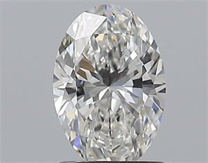 Picture of Natural Diamond 1.00 Carats, Oval with  Cut, F Color, IF Clarity and Certified by GIA
