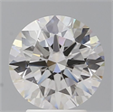 Lab Grown Diamond 3.09 Carats, Round with Ideal Cut, G Color, VVS2 Clarity and Certified by IGI