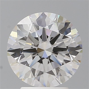 Picture of Lab Grown Diamond 3.09 Carats, Round with Ideal Cut, G Color, VVS2 Clarity and Certified by IGI