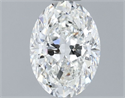 Natural Diamond 1.20 Carats, Oval with  Cut, F Color, VS2 Clarity and Certified by GIA