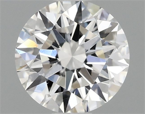 Picture of Lab Grown Diamond 1.07 Carats, Round with Ideal Cut, D Color, VS1 Clarity and Certified by IGI