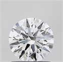 Lab Grown Diamond 0.85 Carats, Round with Ideal Cut, F Color, VS1 Clarity and Certified by IGI