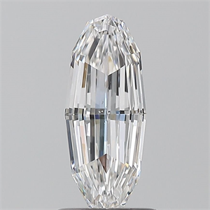 Picture of Natural Diamond 1.00 Carats, Oval with  Cut, D Color, VS2 Clarity and Certified by GIA