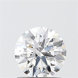 Picture of Lab Grown Diamond 1.06 Carats, Round with Ideal Cut, D Color, VS1 Clarity and Certified by IGI