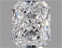 Natural Diamond 0.81 Carats, Radiant with  Cut, D Color, VS2 Clarity and Certified by GIA