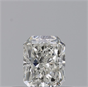 Diamante Natural 0.31 quilates, Radiante , Color H, claridad VVS2 y certificado GIA