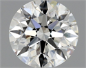 Natural Diamond 0.70 Carats, Round with Excellent Cut, G Color, VS2 Clarity and Certified by GIA
