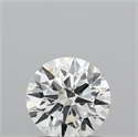 Lab Grown Diamond 1.07 Carats, Round with Very Good Cut, F Color, VVS2 Clarity and Certified by IGI