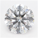 Del inventario de diamantes de laboratorio, 4.02 quilates, Redondo , Color D, claridad IF y certificado IGI