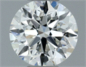 Diamante Natural 0.50 quilates, Redondo , Color G, claridad VVS2 y certificado IGI