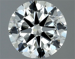 Picture of Natural Diamond 0.70 Carats, Round with Excellent Cut, K Color, VVS1 Clarity and Certified by IGI