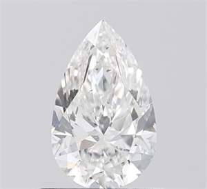 Foto Diamante Natural 0.80 quilates, De pera , Color G, claridad SI2 y certificado GIA de