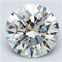 Diamante Natural 3.22 quilates, Redondo , Color J, claridad SI1 y certificado GIA