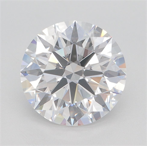 Picture of Lab Grown Diamond 3.03 Carats, Round with Excellent Cut, D Color, VVS1 Clarity and Certified by GIA