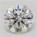 Del inventario de diamantes de laboratorio, 2.51 quilates, Redondo , Color E, claridad VS1 y certificado IGI