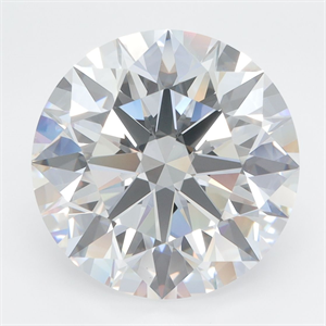 Picture of Lab Grown Diamond 7.41 Carats, Round with Excellent Cut, D Color, VVS2 Clarity and Certified by GIA