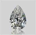 Diamante Natural 0.50 quilates, De pera , Color F, claridad VVS1 y certificado GIA