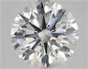 Lab Grown Diamond 6.44 Carats, Round with Ideal Cut, G Color, VS1 Clarity and Certified by IGI