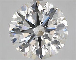 Picture of Lab Grown Diamond 6.44 Carats, Round with Ideal Cut, G Color, VS1 Clarity and Certified by IGI
