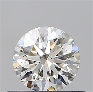 Picture of Natural Diamond 0.45 Carats, Round with Very Good Cut, I Color, VS2 Clarity and Certified by GIA
