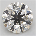 Diamante Natural 0.90 quilates, Redondo , Color K, claridad IF y certificado GIA
