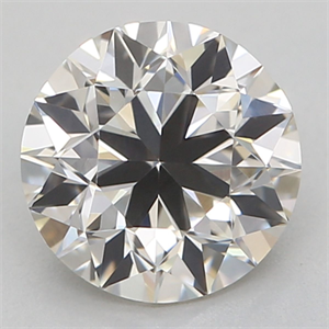 Foto Diamante Natural 0.90 quilates, Redondo , Color K, claridad IF y certificado GIA de