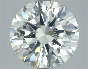 Foto Diamante Natural 3.02 quilates, Redondo , Color J, claridad SI1 y certificado GIA de