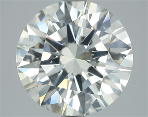 Foto Diamante Natural 3.02 quilates, Redondo , Color J, claridad SI1 y certificado GIA de