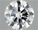 Lab Grown Diamond 5.82 Carats, Round with Ideal Cut, D Color, VS1 Clarity and Certified by IGI