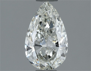 Foto Diamante Natural 0.70 quilates, De pera , Color H, claridad SI1 y certificado IGI de